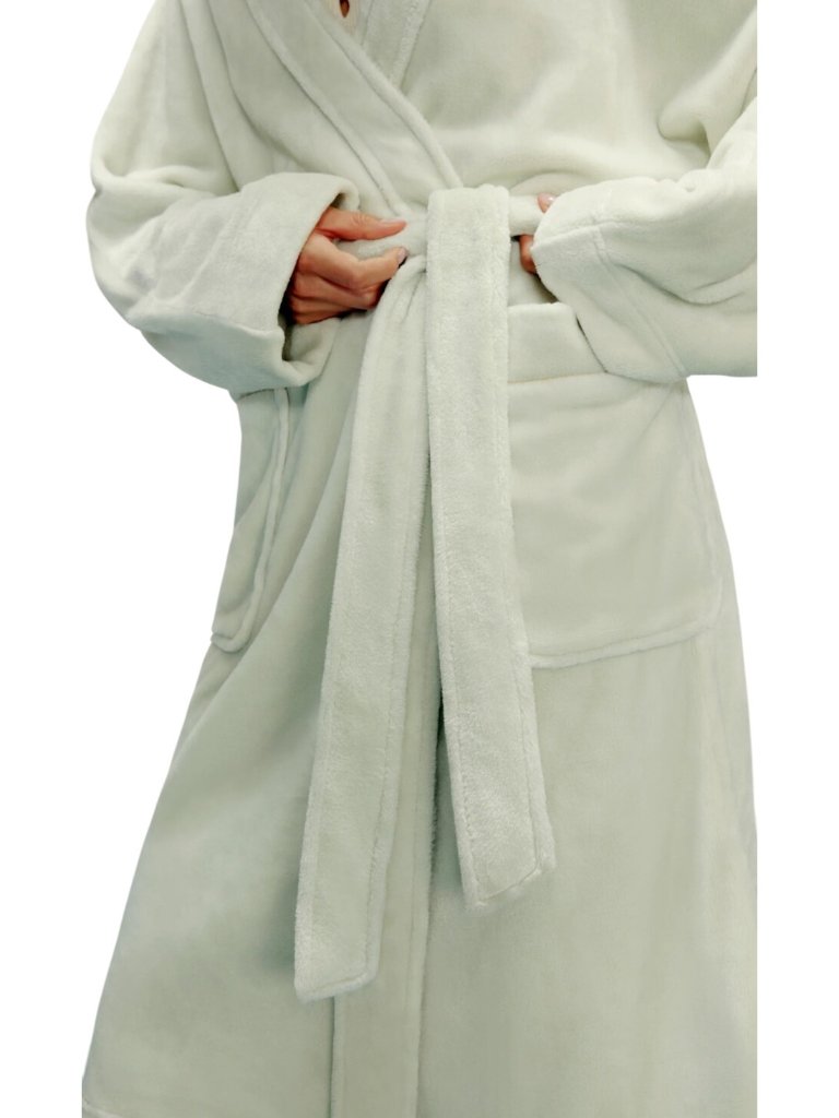 Neiwai Classic Cozy Fleece Robe 2.0 Icicle Sz Med Pet (Us 4) — image 3 of 8